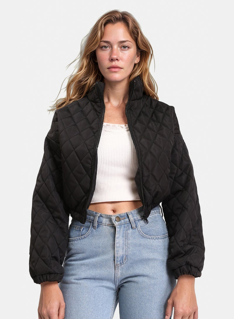 Ravin Women Cropped Puffer Jacket - Image 1